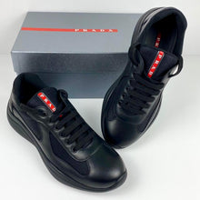 Load image into Gallery viewer, Prada America's Cup Trainers Black