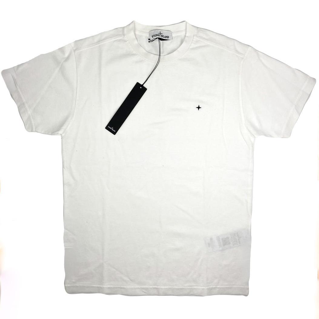 Stone Island Embroidered Star T-Shirt White