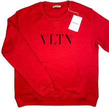 Load image into Gallery viewer, Valentino VLTN Logo Sweatshirt Red
