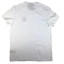 Load image into Gallery viewer, Burberry White T Shirt Round Embroidered Logo
