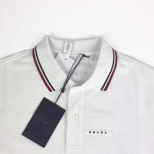 Load image into Gallery viewer, Prada Short Sleeve Polo White
