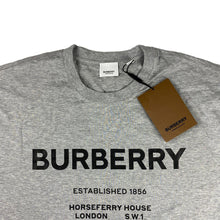 Load image into Gallery viewer, Burberry Print Horseferry House Print T-Shirt Grey
