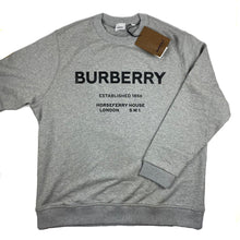 Load image into Gallery viewer, Burberry Horseferry House Print Sweatshirt Light Grey
