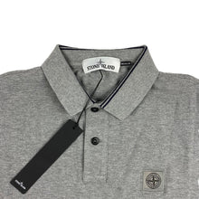 Load image into Gallery viewer, Stone Island Patch Logo Polo Grey
