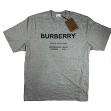 Load image into Gallery viewer, Burberry Print Horseferry House Print T-Shirt Grey
