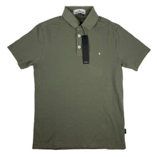 Load image into Gallery viewer, Stone Island Khaki Green Star Polo Shirt
